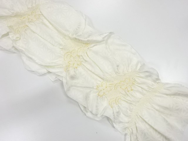 JAPANESE KIMONO / OBIAGE / SILK / SHIBORI
